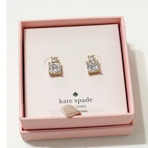 Kate Spade Flying Colors "Delicate Drop" Earrings, Goldtone, NWT/NIB